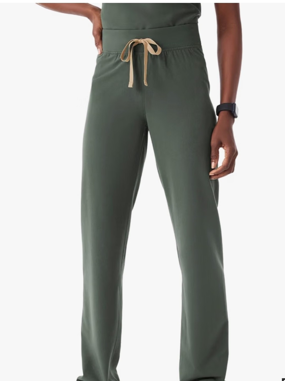 NWOT FIGS SET Moss Green livingston Pant And Rafaela Top